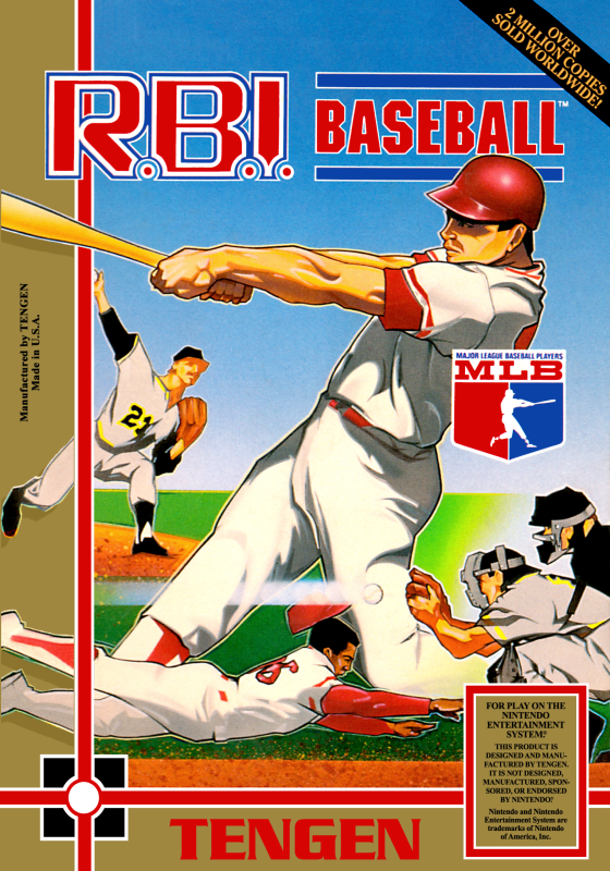 R.B.I. Baseball (Usa) (Tengen Unlicensed) Nes Print Poster