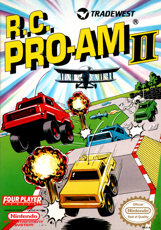 R.C. Pro Am Ii (Usa) Nes Print Poster