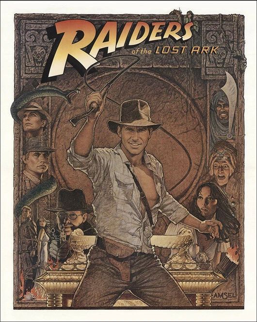 Raiders Of The Lost Ark Indiana Jones Photo Print Poster Harrison Ford