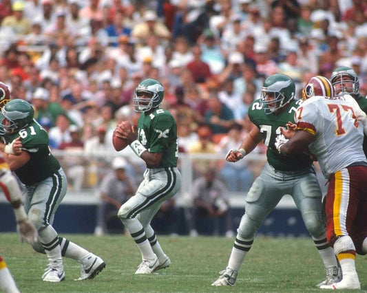 Randall Cunningham Keychain Philadelphia Eagles Football Picture Vs Redskins