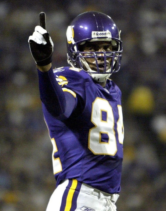 Randy Moss Keychain Minnesota Vikings Football Picture Nfl Close Up