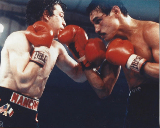 Ray Boom Boom Mancini Vs Alexis Arguello Photo Boxing Picture