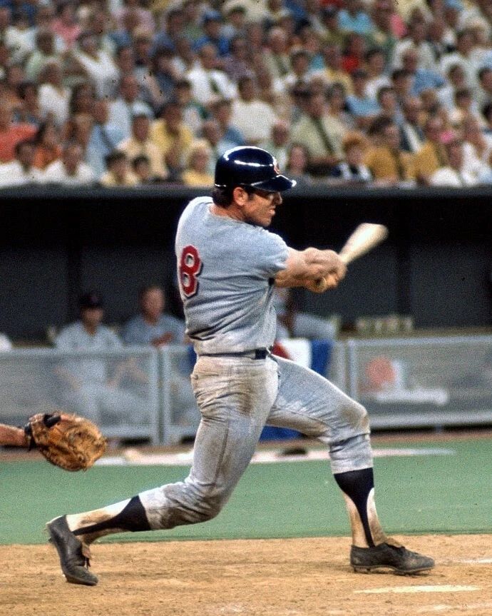 Ray Fosse Photo Cleveland Indians Mlb Baseball Picture Batting