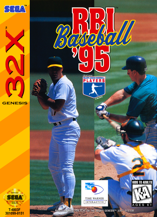 Rbi Baseball 95 Sega 32X Print Poster