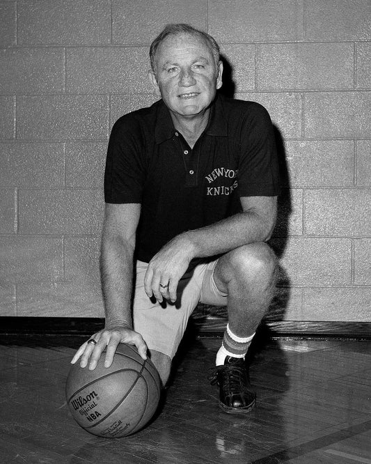 Red Holzman Photo New York Knicks Ny Basketball Picture Nba