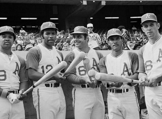Reggie Jackson Campaneris Bando Davis Photo Oakland Athletics A'S Picture