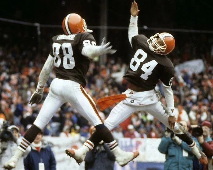 Reggie Langhorne Webster Slaughter Cleveland Browns Football 300 PCS Jigsaw