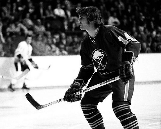Rene Robert Photo Hockey Buffalo Sabres Picture Nhl Bw