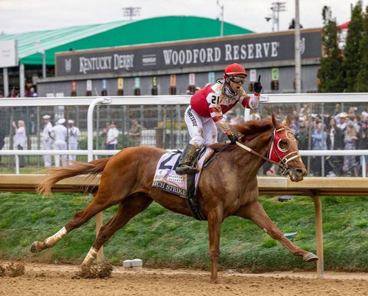 Rich Strike Photo Horse Racing Picture Jockey