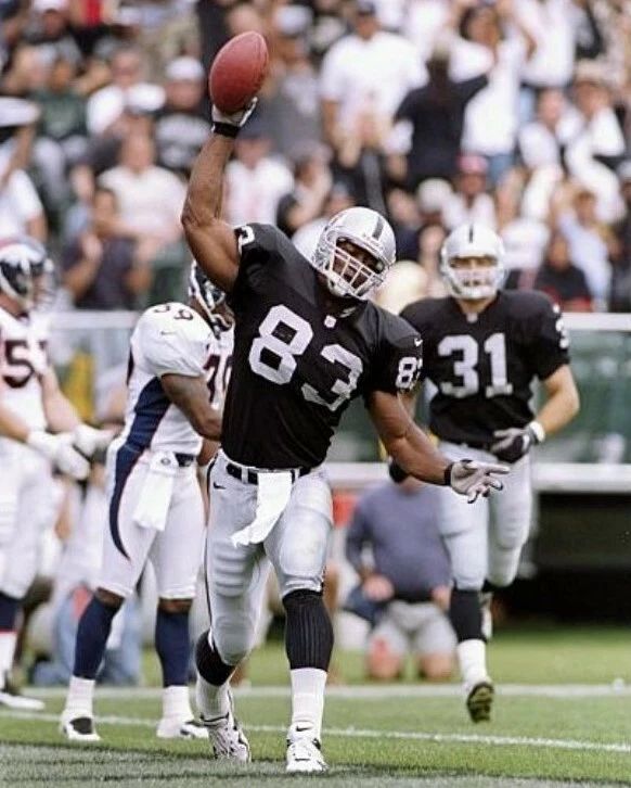 Rickey Dudley Magnet Oakland Raiders Picture Nfl Football Vs Broncos