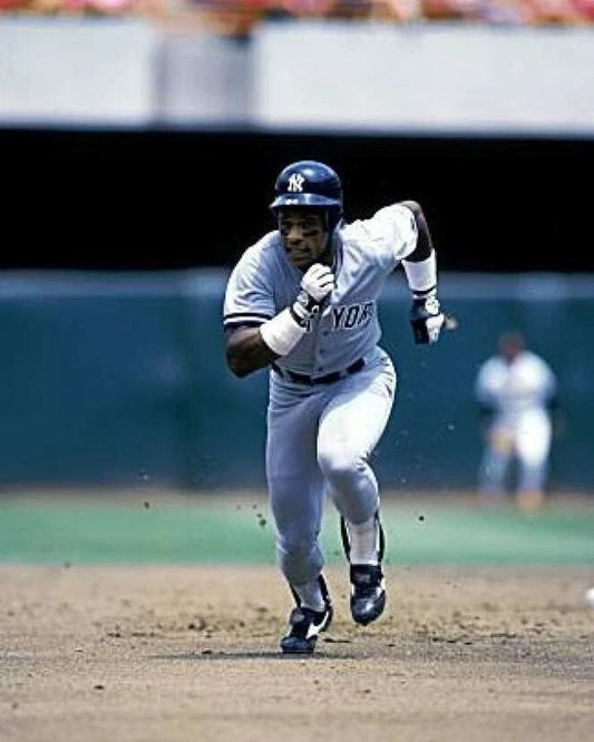 Rickey Henderson Photo New York Yankees Ny Baseball Picture Mlb Stealing
