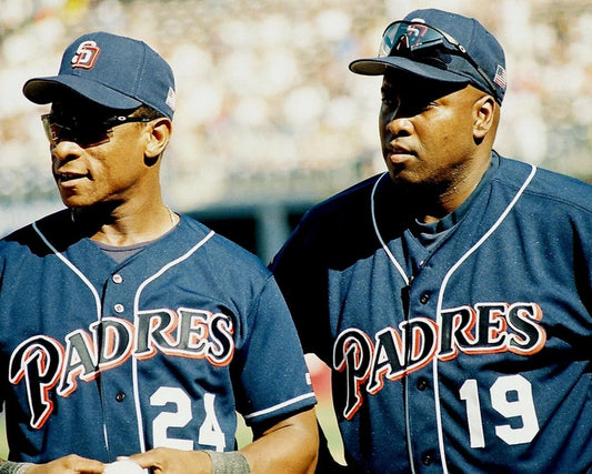Rickey Henderson & Tony Gwynn Keychain San Diego Padres Baseball Picture Mlb