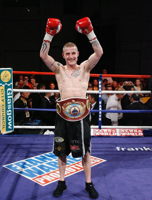 Ricky Burns Magnet Boxing Picture With Belt