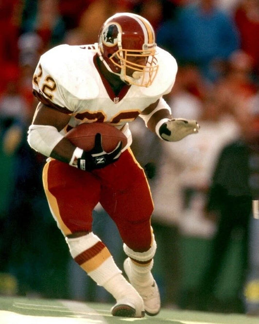 Ricky Ervins Magnet Washington Redskins Picture Nfl Football With Ball