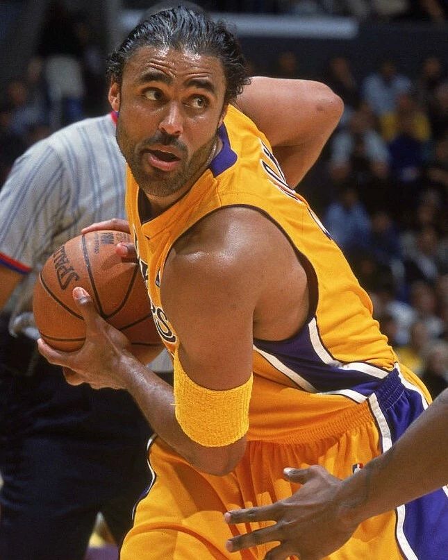 Rick Fox Photo Los Angeles Lakers La Basketball Nba Close Up