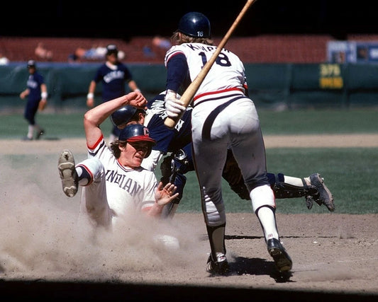 Rick Manning Keychain Cleveland Indians Baseball Picture Mlb