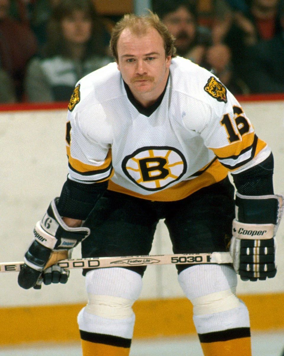 Rick Middleton Photo Hockey Boston Bruins Picture Nhl Close Up
