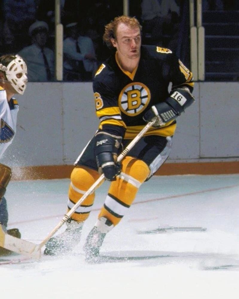Rick Middleton Photo Hockey Boston Bruins Picture Nhl Vs Blues