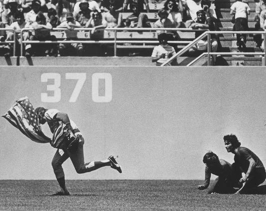 Rick Monday Magnet Chicago Cubs Baseball Picture Mlb Saving Flag Burning