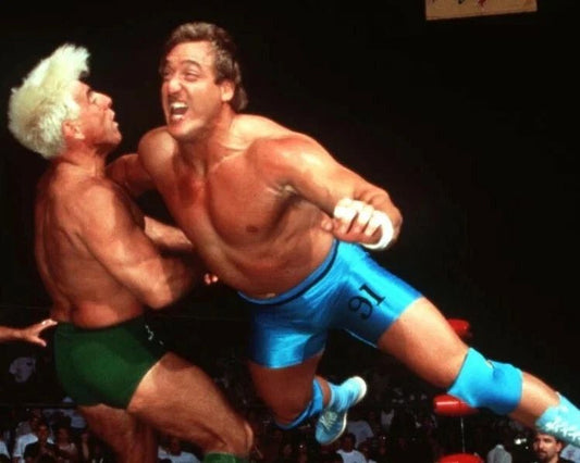 Ric Flair Vs Kevin Greene Photo Wrestling Picture Wwf