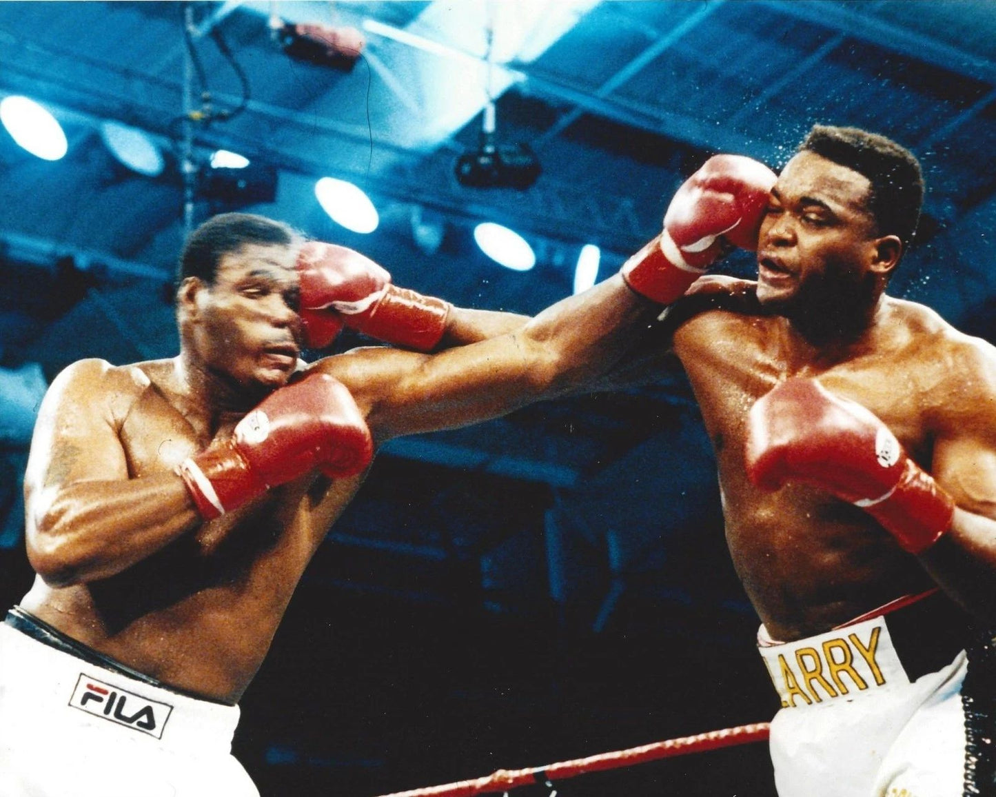 Riddick Bowe Vs Larry Donald Photo Boxing Picture