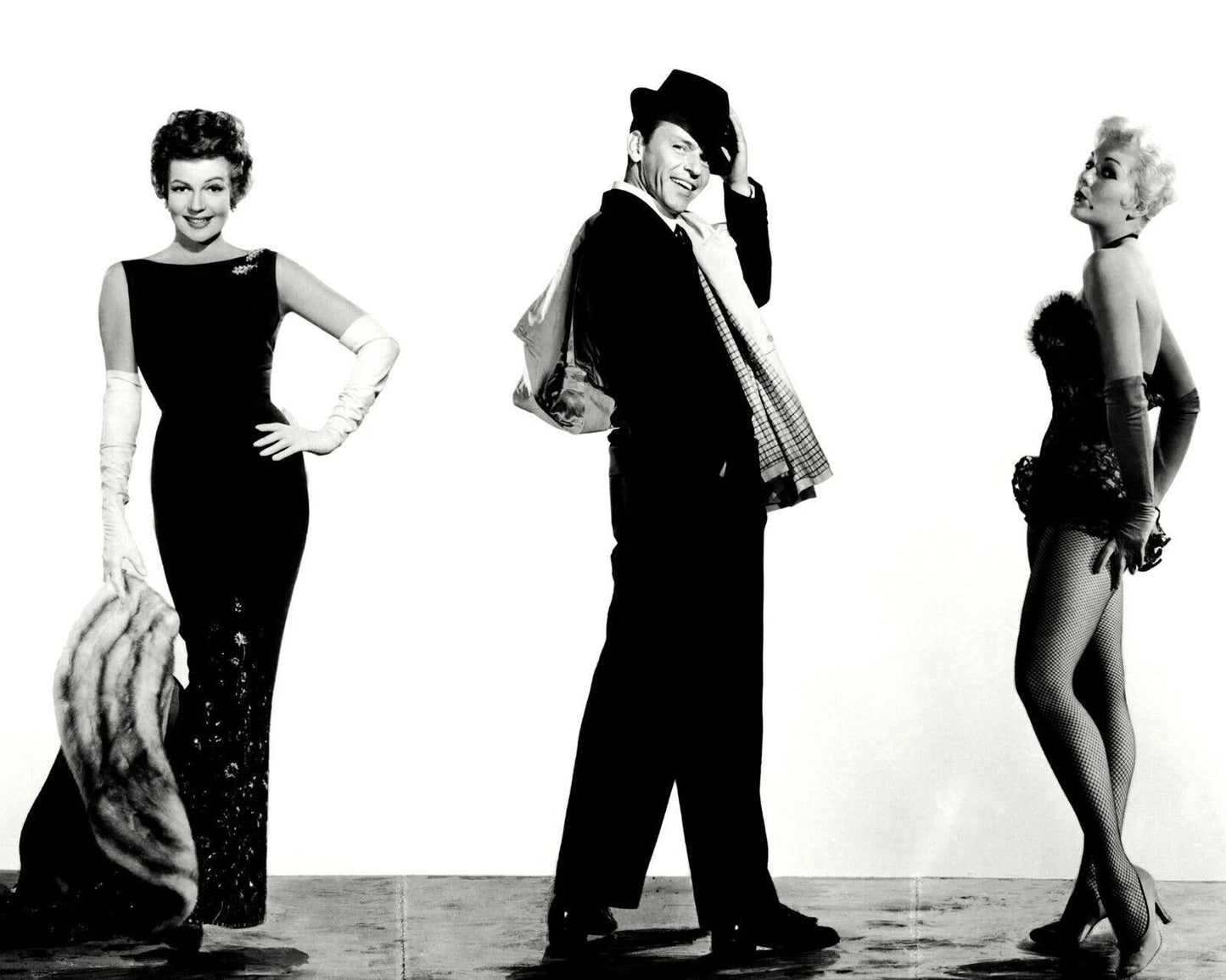 Rita Hayworth Frank Sinatra Kim Novak In Pal Joey Picture Keychain Print
