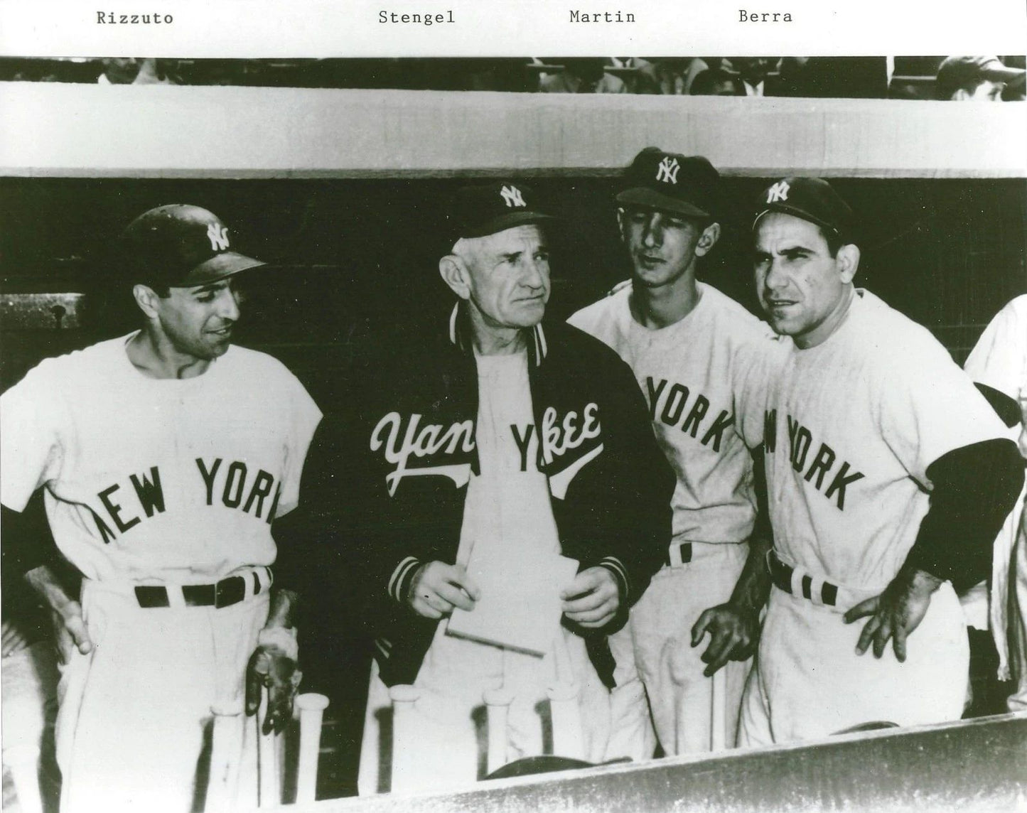 Rizzuto Stengel Martin Berra New York Yankees Ny Baseball Mlb 300 PCS Jigsaw
