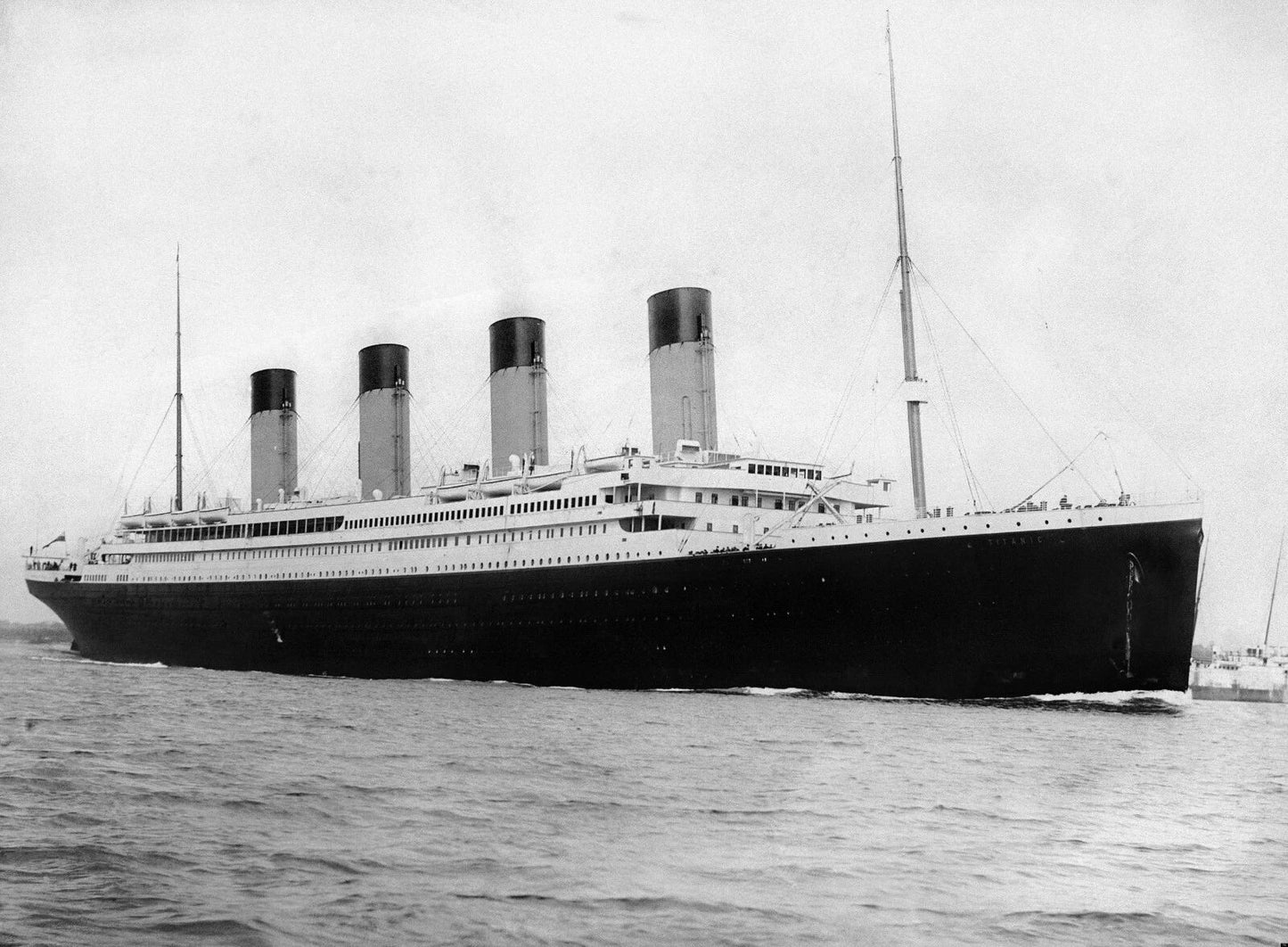 Rms Titanic Departing Southampton April 10 1912 Poster Picture Photo