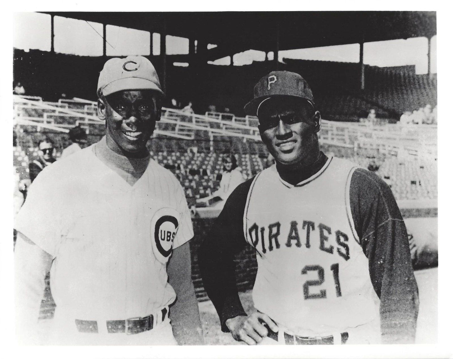 Roberto Clemente & Ernie Banks Pittsburgh Pirates Cubs Mlb 300 PCS Jigsaw