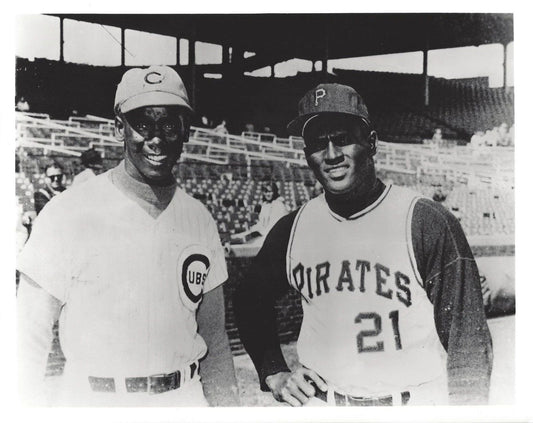 Roberto Clemente & Ernie Banks Magnet Pittsburgh Pirates Cubs Baseball Mlb
