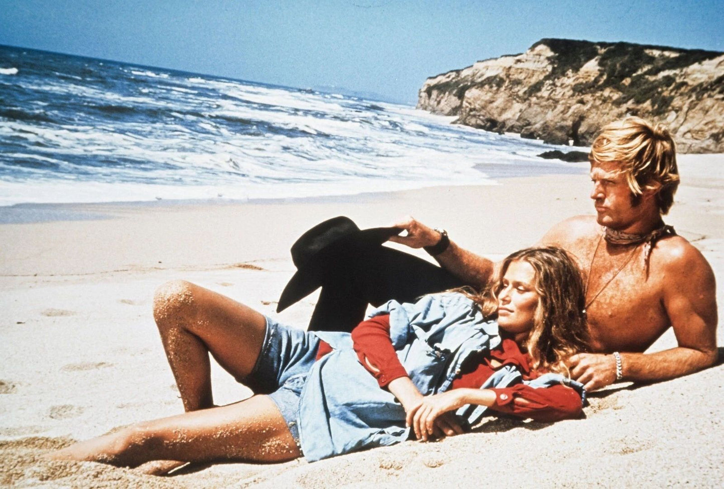 Robert Redford Lauren Hutton Little Fauss & Big Halsy Picture Magnet 5 X 7