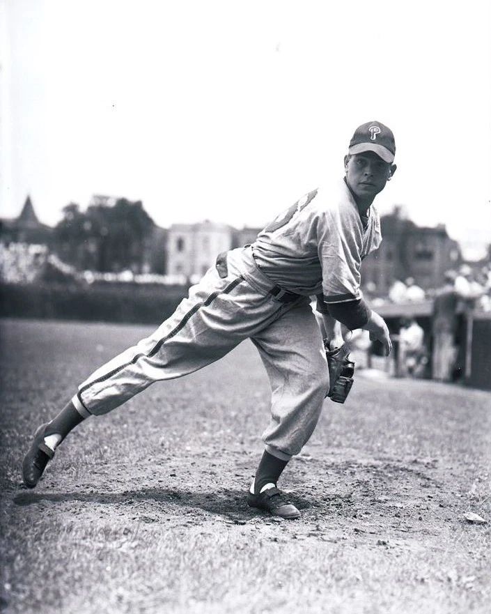 Robin Roberts Photo Philadelphia Phillies Picture Baseball Mlb