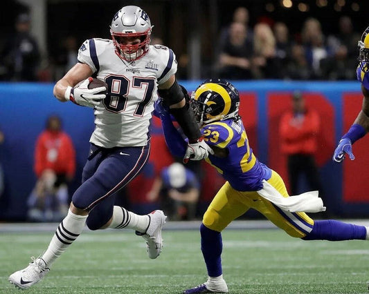 Rob Gronkowski Keychain New England Patriots Picture Nfl Football Vs Rams