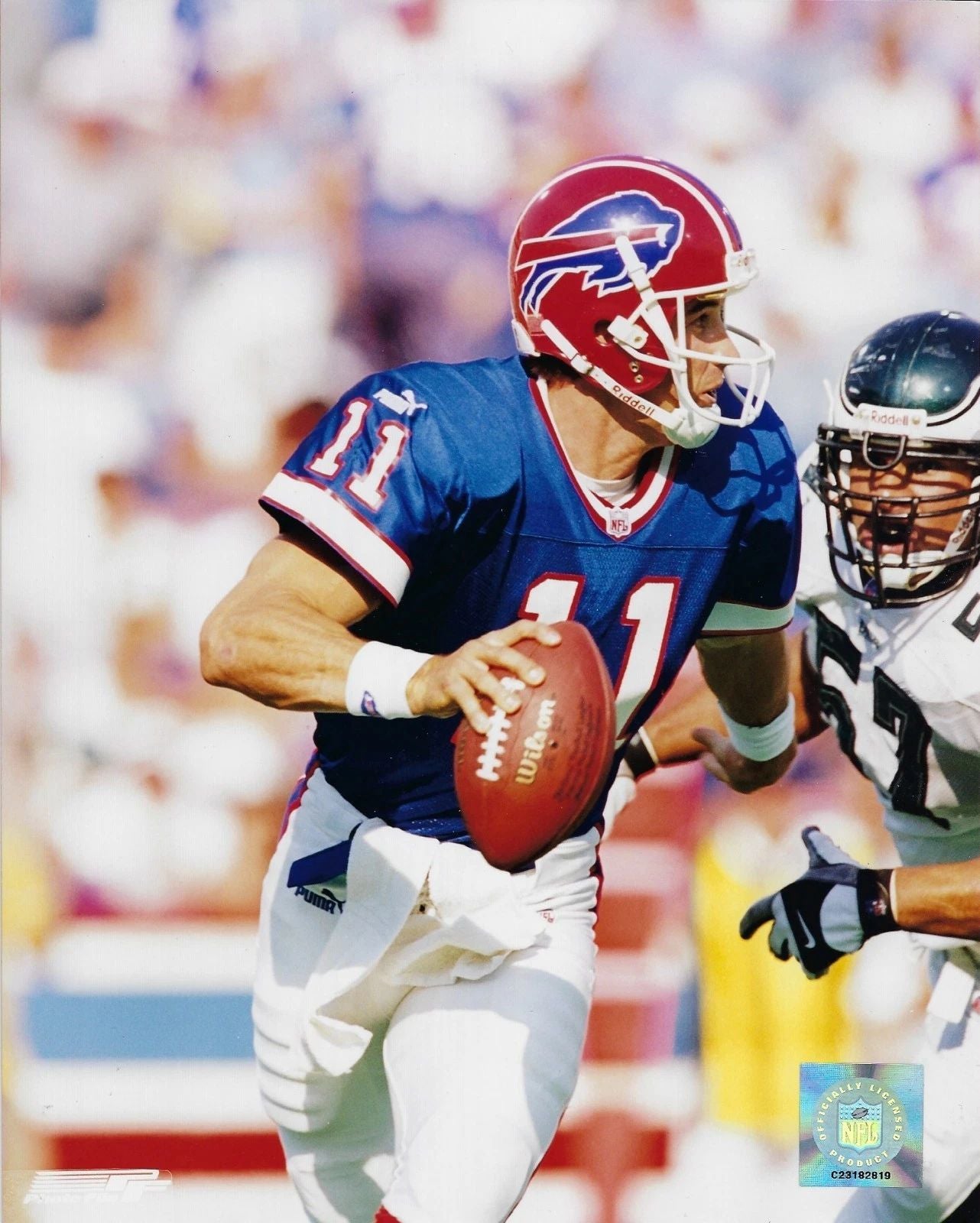 Rob Johnson Photo Buffalo Bills Nfl Football Vs Eagles 300 Piece Jigsaw Puzzle
