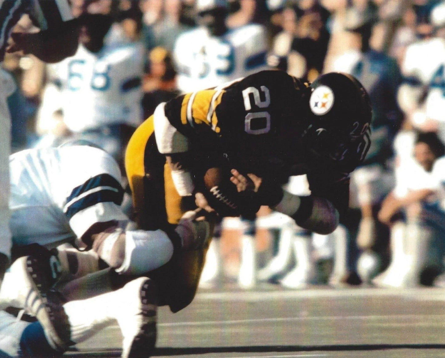Rocky Bleier Photo Pittsburgh Steelers Picture Nfl Football Game Action