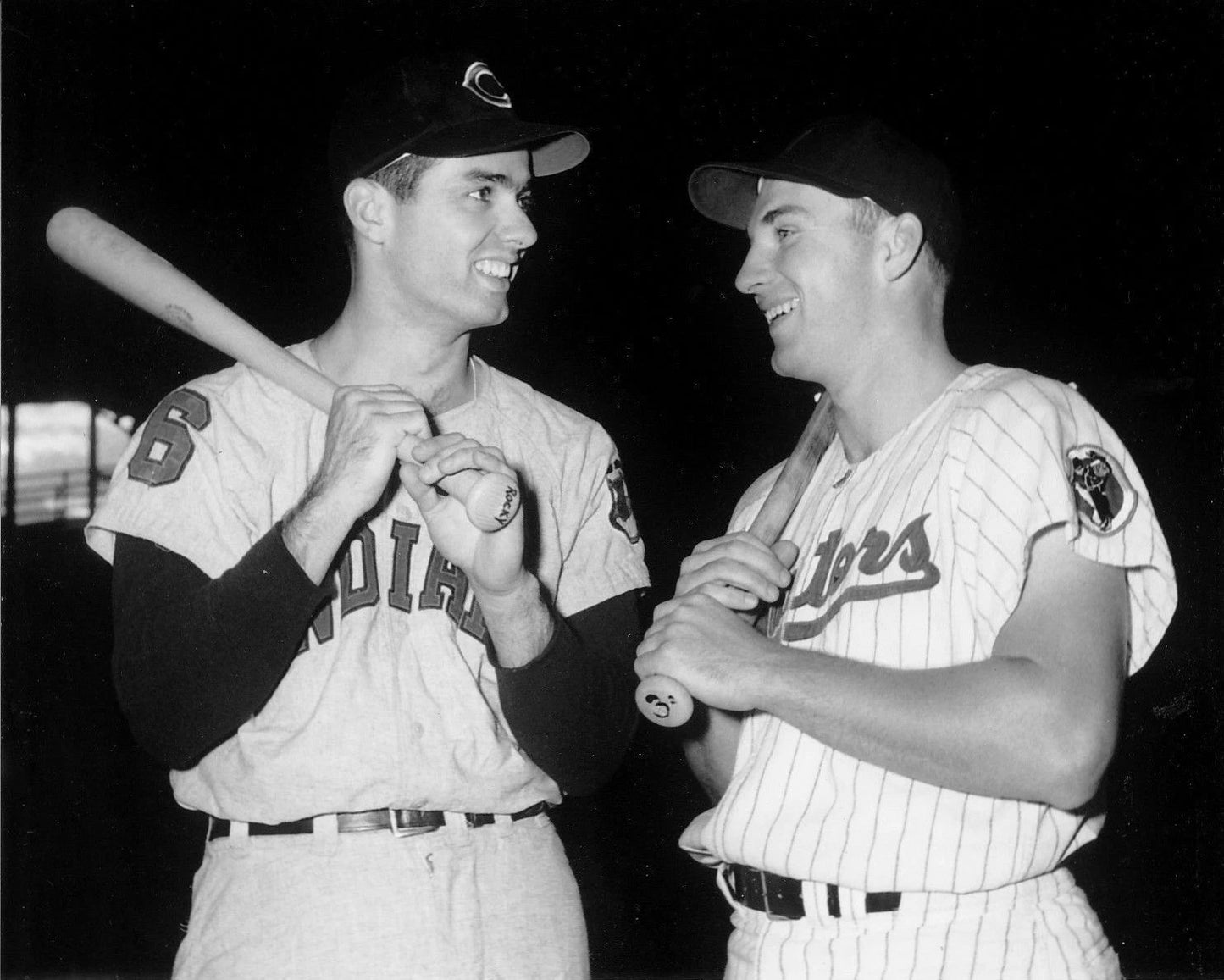 Rocky Colavito & Harmon Killebrew Photo Indians Senators Baseball Picture