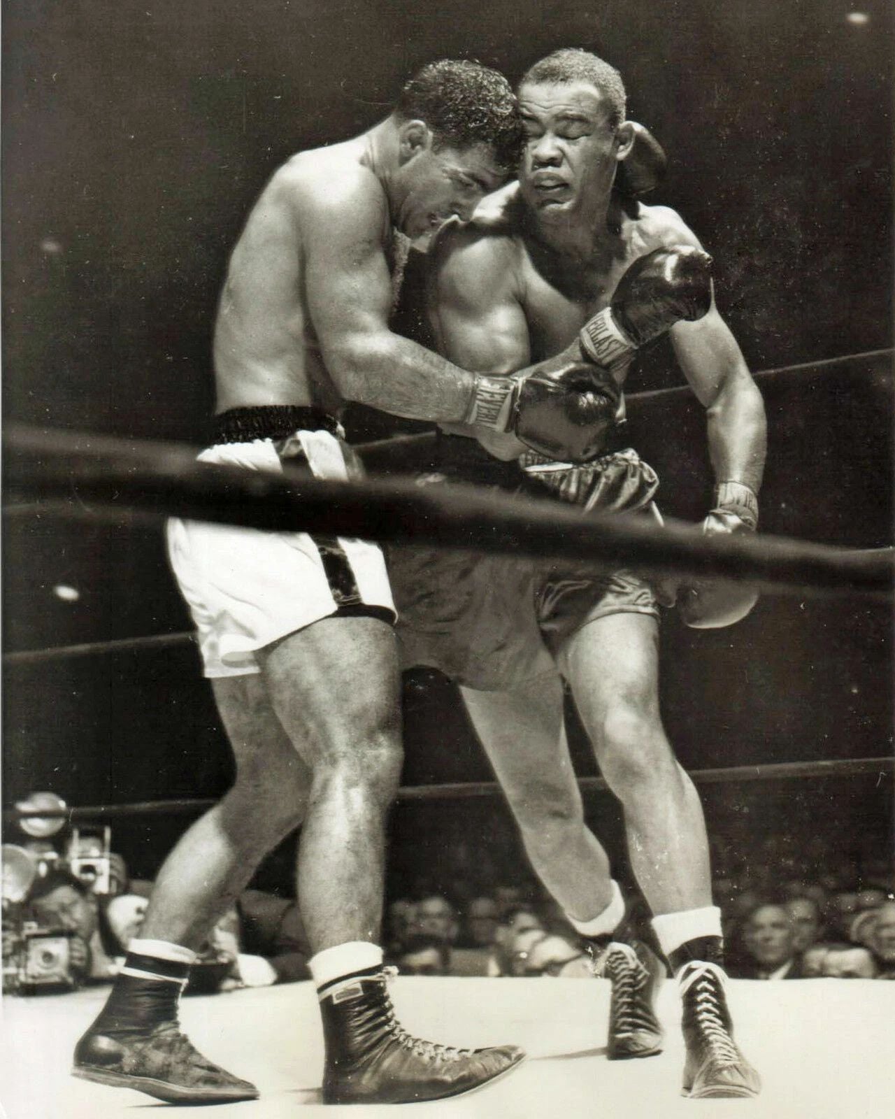 Rocky Marciano Ko'S Joe Louis Photo Boxing Fight Action 300 PCS Jigsaw Puzzle