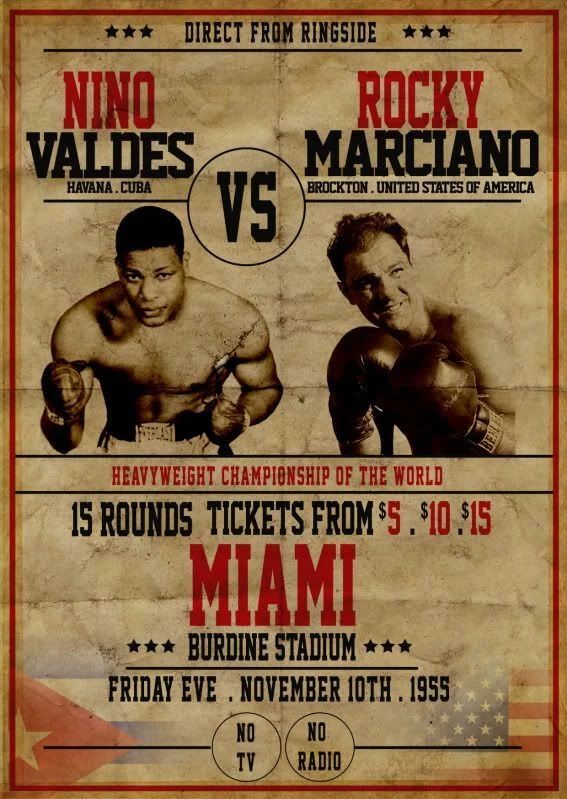 Rocky Marciano Vs Nino Valdes Photo Boxing Picture 300 Piece Jigsaw Puzzle