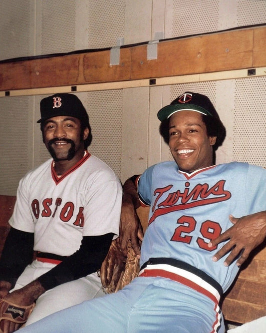 Rod Carew & Luis Tiant Magnet Minnesota Twins Red Sox Baseball Picture Mlb