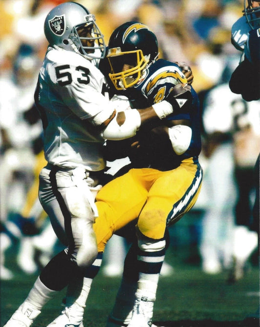Rod Martin Keychain Oakland Raiders Picture Nfl Football