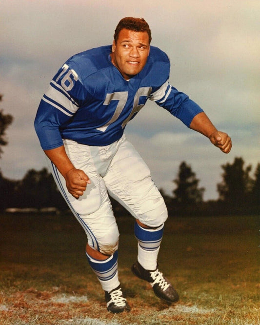 Roger Brown Photo Detroit Lions Picture Nfl Football