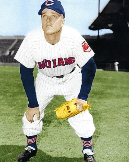 Roger Maris Photo Cleveland Indians Baseball Picture Mlb