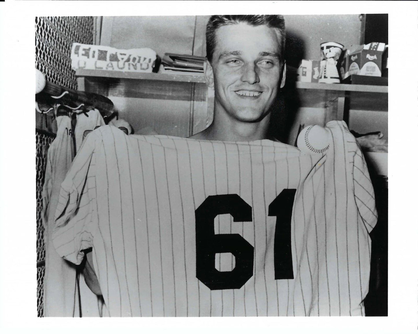 Roger Maris Photo New York Yankees Baseball Mlb 61 Hr 300 Piece Jigsaw Puzzle