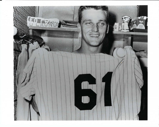 Roger Maris Photo New York Yankees Baseball Picture Mlb 61 Hr