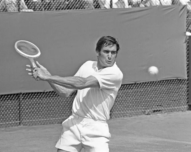 Roger Taylor Photo Tennis Legend Glossy Print Wimbledon Poster