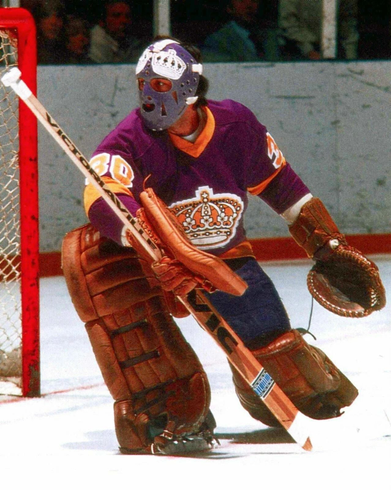 Rogie Vachon Photo Los Angeles Kings La Picture Nhl Action
