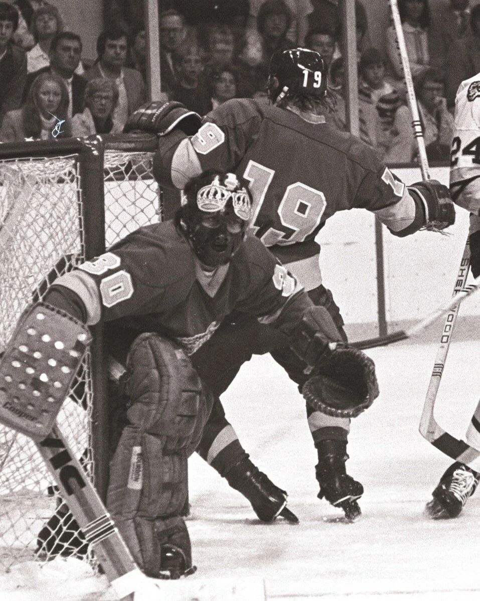 Rogie Vachon Photo Los Angeles Kings La Picture Nhl Bw