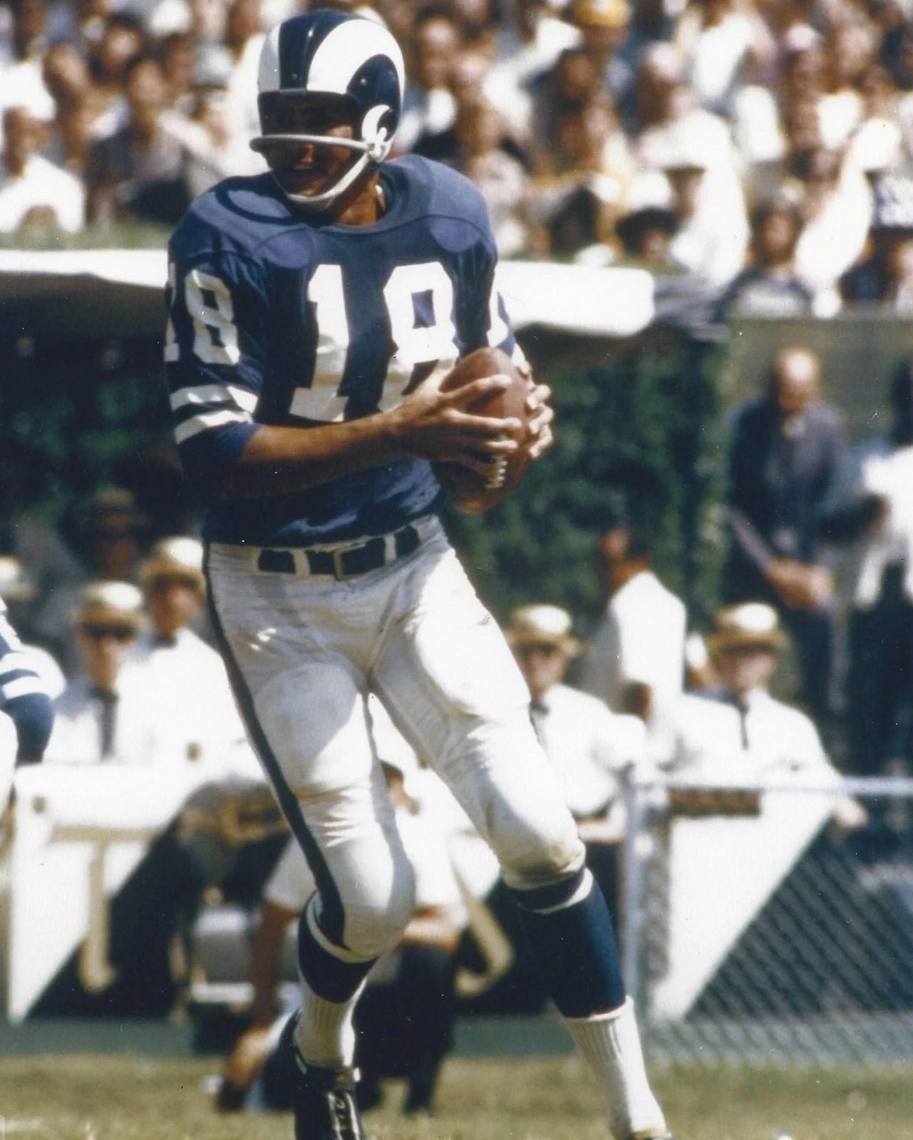 Roman Gabriel Keychain Los Angeles Rams La Picture Nfl Football