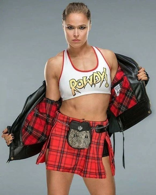 Ronda Rousey Keychain Wrestling Picture Wwe