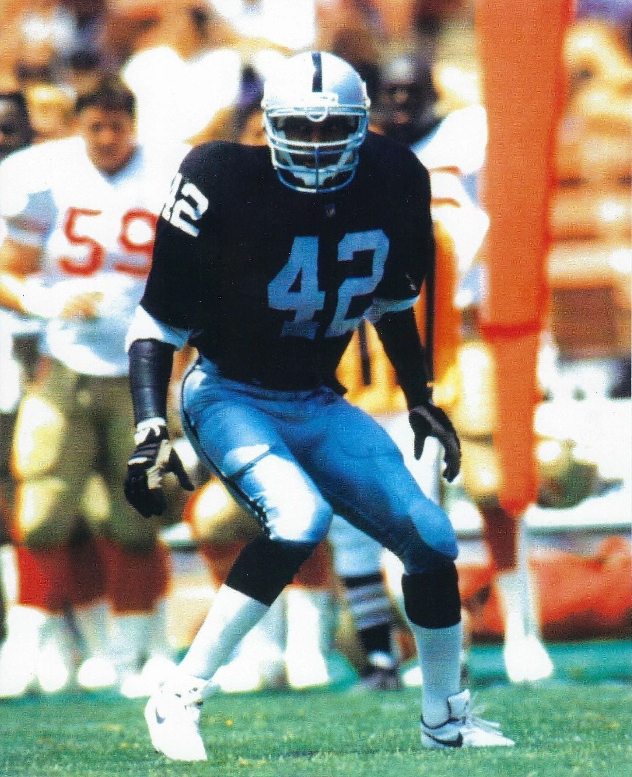 Ronnie Lott Magnet Oakland Raiders Picture Nfl Football Vs 49Ers